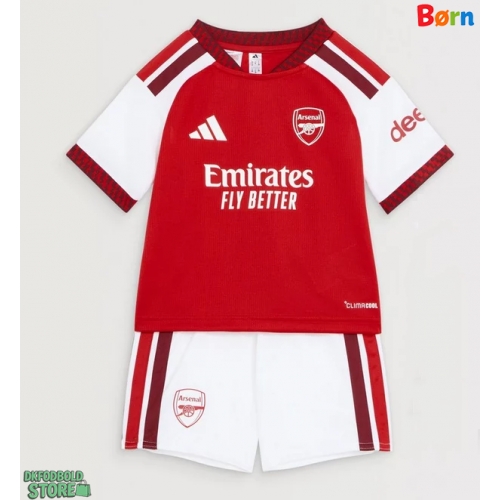 Arsenal Martin Odegaard #8 Replika Babytøj Hjemmebanesæt Børn 2026-27 Kortærmet (+ Korte bukser)